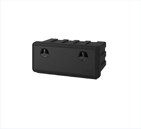 Gereedschapskist DAKEN in PP 750x350x300mm. Just 750-R | Zwart